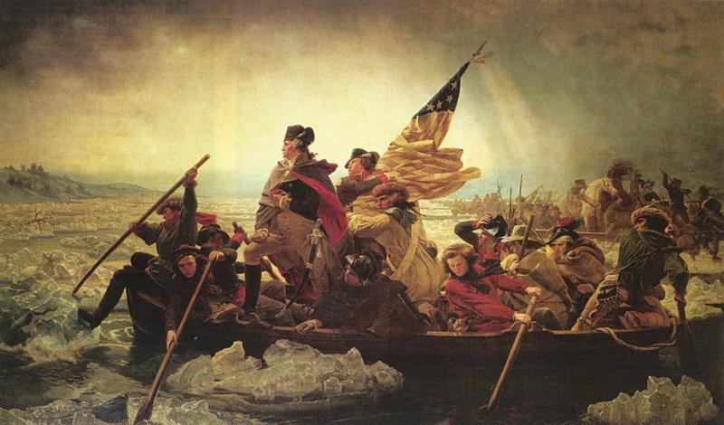 Washington Crossing the Delaware by Emmanuel Leutze